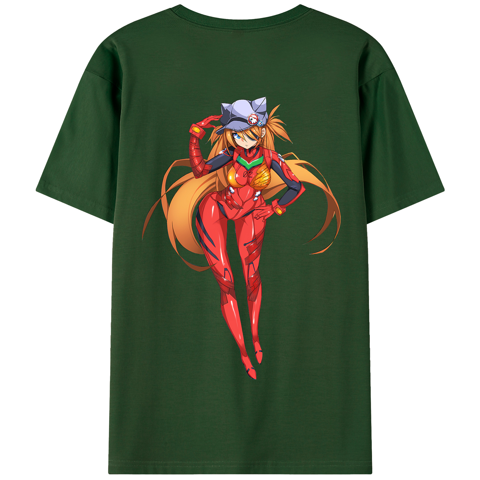 （画像用） EVA 新世紀エヴァンゲリオン 綿100％半袖Tシャツ（背面プリント）